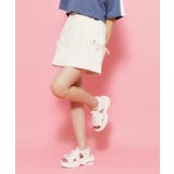アイボリー(004) | 【130cmあり】リボンディテールカーゴスカート | PINK-latte