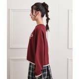 コード風ステッチニットプルオーバー | PINK-latte | 詳細画像2 