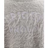 ウォッシャブルロゴシャギーニットカーディガン | PINK-latte | 詳細画像7