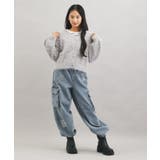 ウォッシャブルロゴシャギーニットカーディガン | PINK-latte | 詳細画像14