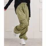 カーキ(027) | ベーシックパイピングカーゴパンツ | PINK-latte