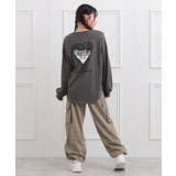 メルトハートビッグチュニックロンT | PINK-latte | 詳細画像11