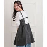 ギンガムキャミワンピ＋ロンTセット | PINK-latte | 詳細画像15 