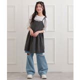 ギンガムキャミワンピ＋ロンTセット | PINK-latte | 詳細画像16 