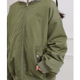 リバーシブルフェイクファーブルゾン | PINK-latte | 詳細画像6