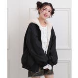 リバーシブルフェイクファーブルゾン | PINK-latte | 詳細画像18