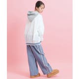 フード付きコットンパーカ | PINK-latte | 詳細画像9