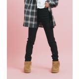 ブラック(019) | 【シンプルでスッキリ】スキニーパンツ | PINK-latte