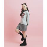 衿付きナンバリングスウェット | PINK-latte | 詳細画像11 