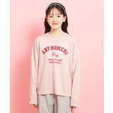カレッジフラワーロンT | PINK-latte | 詳細画像1