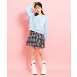 ミニ裏毛 チュールスウェット | PINK-latte | 詳細画像18