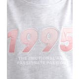 ミニ裏デザインアップリケTシャツ | PINK-latte | 詳細画像15