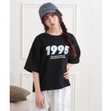 ミニ裏デザインアップリケTシャツ | PINK-latte | 詳細画像16