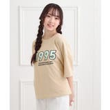 ミニ裏デザインアップリケTシャツ | PINK-latte | 詳細画像25