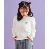 シンプルテレコ長袖プルオーバー | PINK-latte | 詳細画像7
