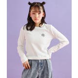 オフホワイト(003) | シンプルテレコ長袖プルオーバー | PINK-latte