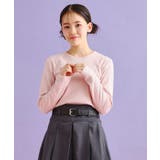ピンク(071) | シンプルテレコ長袖プルオーバー | PINK-latte