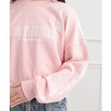 ミニ裏レースライン短丈プルオーバー | PINK-latte | 詳細画像5