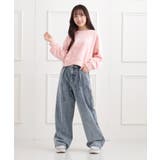 ミニ裏レースライン短丈プルオーバー | PINK-latte | 詳細画像21