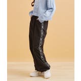 ロゴラインパラシュートパンツ | PINK-latte | 詳細画像14