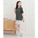 ワンポイント刺繍Tシャツ | PINK-latte | 詳細画像12 