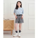 ワンポイント刺繍Tシャツ | PINK-latte | 詳細画像20 