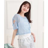 メッシュTシャツ＋タンクセット | PINK-latte | 詳細画像23 