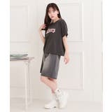 ツイルアップリケTシャツ | PINK-latte | 詳細画像9