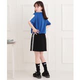 メッシュ切替ハーフジッププルオーバー | PINK-latte | 詳細画像20 