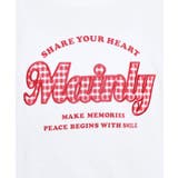 ギンガムアップリケTシャツ | PINK-latte | 詳細画像10