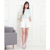 フロントレースアップキュロット | PINK-latte | 詳細画像9 