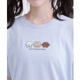 接触冷感 ワンちゃんサガラTシャツ | PINK-latte | 詳細画像4 