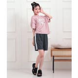 【セットアップアイテム】半袖パーカ＋ハーフパンツセット | PINK-latte | 詳細画像28 