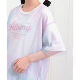 チュールドッキングビッグTシャツ | PINK-latte | 詳細画像5