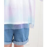 チュールドッキングビッグTシャツ | PINK-latte | 詳細画像6