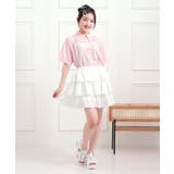 【セットアイテム】半袖シアーシャツ＋冷感キャミセット | PINK-latte | 詳細画像19 