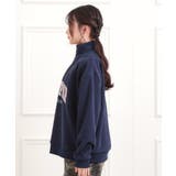 ハーフジップフリーストレーナー | PINK-latte | 詳細画像2 