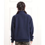 ハーフジップフリーストレーナー | PINK-latte | 詳細画像3 