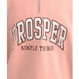 ハーフジップフリーストレーナー | PINK-latte | 詳細画像14 