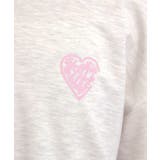 メルトハートビッグチュニックトレーナー | PINK-latte | 詳細画像7 