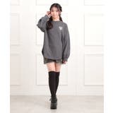 メルトハートビッグチュニックトレーナー | PINK-latte | 詳細画像18 