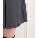 ベルト付きプリーツスカート | PINK-latte | 詳細画像8 