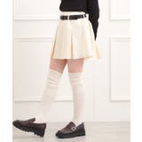 ベルト付きプリーツスカート | PINK-latte | 詳細画像9 