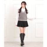 ベルト付きプリーツスカート | PINK-latte | 詳細画像19 