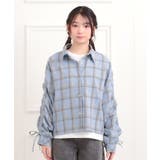 【セットアイテム】起毛チェックシャツ＋ロンT | PINK-latte | 詳細画像1 