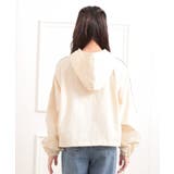 ロゴラインナイロンパーカーブルゾン | PINK-latte | 詳細画像3 