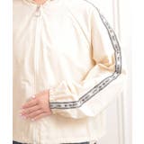 ロゴラインナイロンパーカーブルゾン | PINK-latte | 詳細画像5 