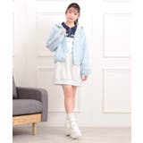 ロゴラインナイロンパーカーブルゾン | PINK-latte | 詳細画像14 