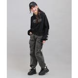 デニムカーゴパンツ | PINK-latte | 詳細画像11 