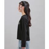 プチプラカレッジロゴT | PINK-latte | 詳細画像2 